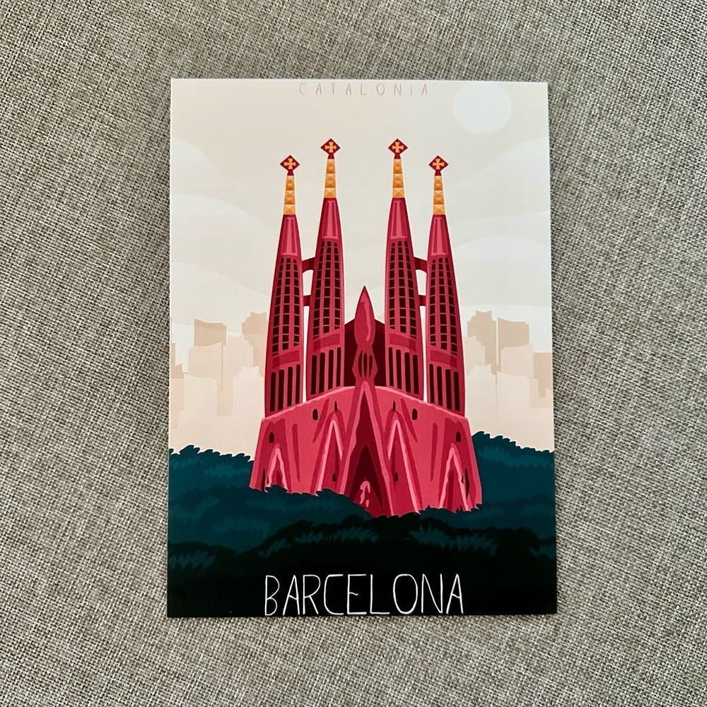 Barcelona Spain Travel Art Print
